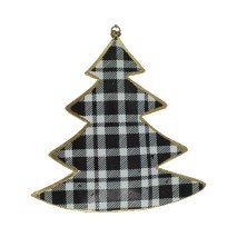 BLACK AND WHITE CHECKERED TREE