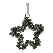 SILVER JINGLE BELL STAR