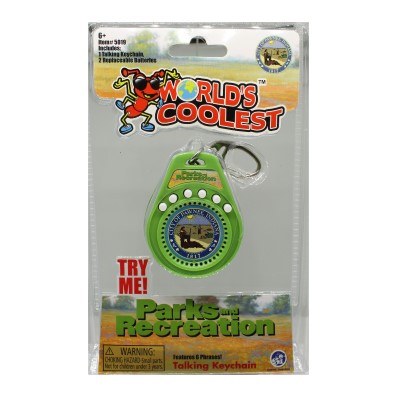 TALKING KEYCHAIN PARKS AND REC