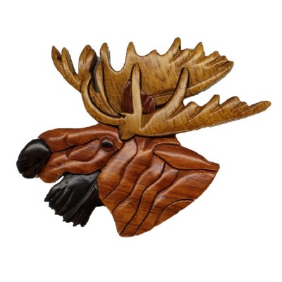 MOOSE HEAD  MAGNET