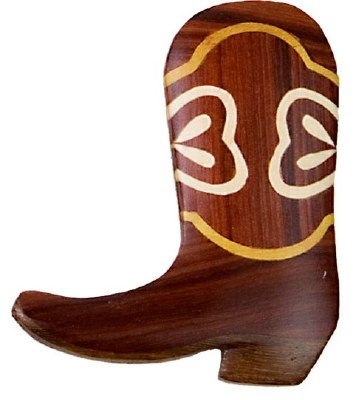 COWBOY BOOT MAGNET