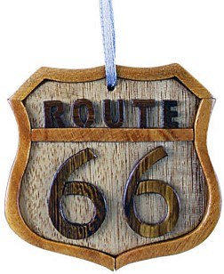 ROUTE 66 SIGN ORN