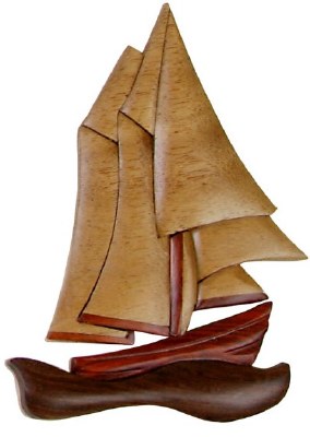 SAIL BOAT  MAGNET