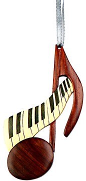 MUSICAL NOTE W/KEYBOARD