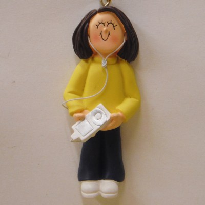 FEMALE W/MP3 PLAYER