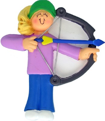 FEMALE ARCHERY BLONDE