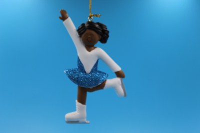 AFRICAN AMERICAN ICE SKATER