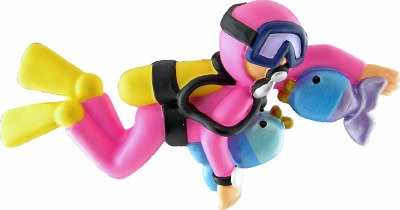 SCUBA DIVER FEMALE