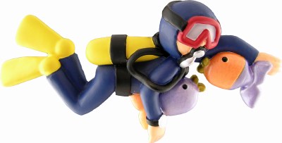 SCUBA DIVER MALE