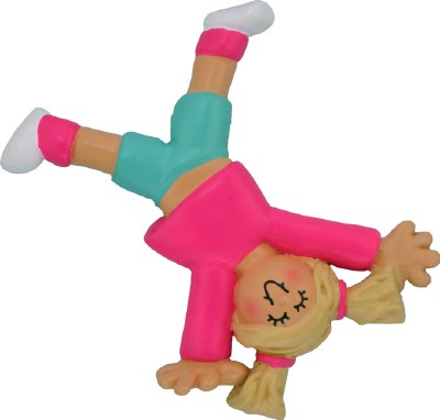 TUMBLING FEMALE BLONDE