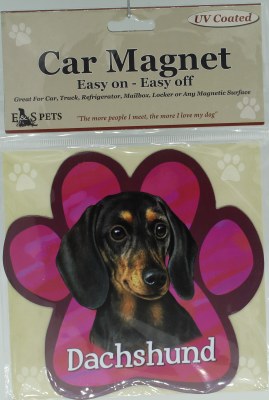 BLACK DACHSHUND MAGNET