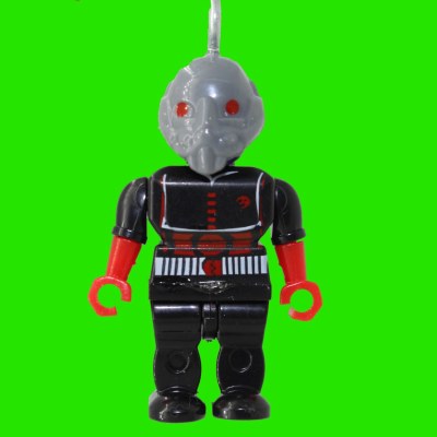 BLACK AND RED ALIEN