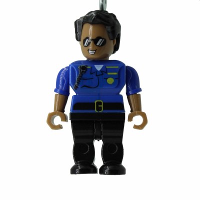 BLACK HAIR  OFFICER