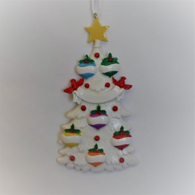 WHITE TREE FAMILY OF 6