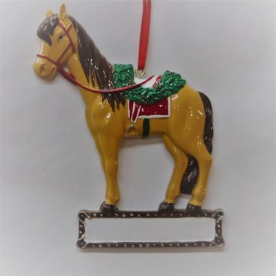 SADDLED HORSE