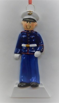 MARINE MAN - BLUE UNIFORM