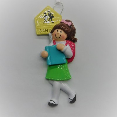 SCHOOL GIRL BROWN HAIR
