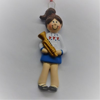 GIRL PLAYING TRUMPET