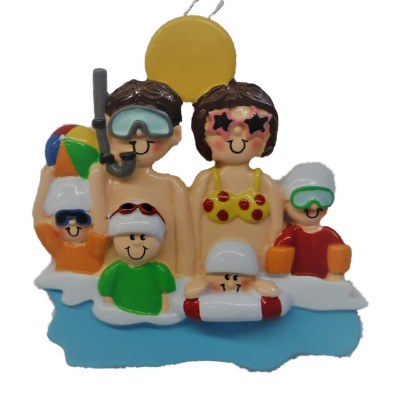 BEACH FAMILY OF 6