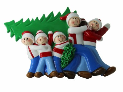 FAMILY OF 5 CARRYING TREE