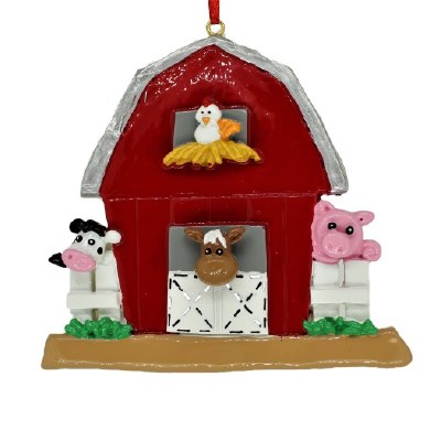 BARN WITH ANIMALS