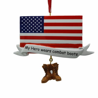 MY HERO WEARS COMBAT BOOTS