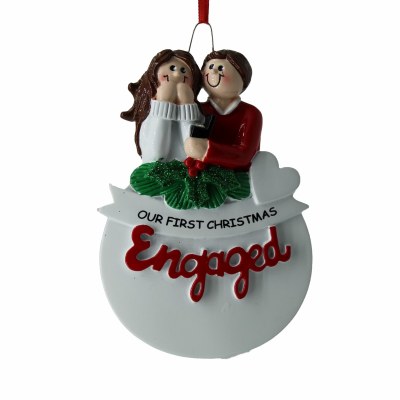 OUR FIRST CHRISTMAS ENGAGED