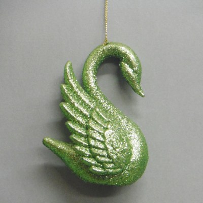 SWAN GREEN SPARKLES