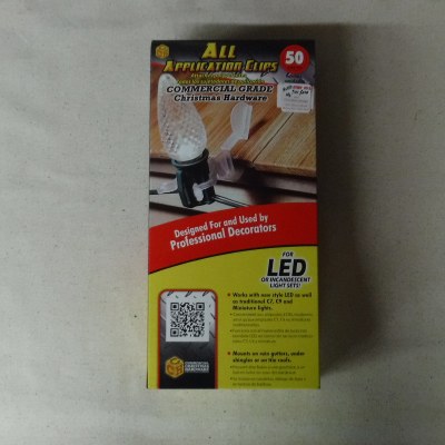 50 COUNT LIGHT CLIPS