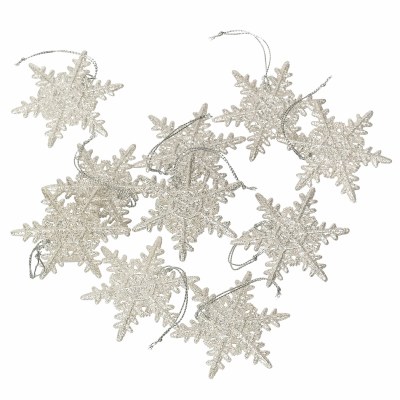 10 PACK OF SNOWFLAKES