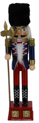BLUE COUNTDOWN NUTCRACKER
