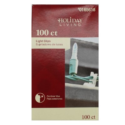 100 COUNT LIGHT CLIPS