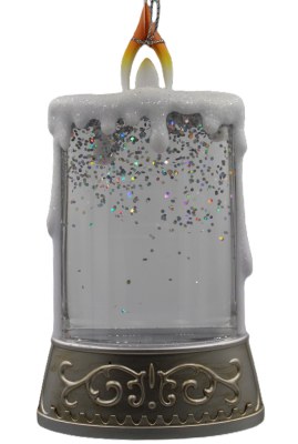 CANDLE SNOWGLOBE