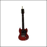 RED ELECTRIC GUITAR
