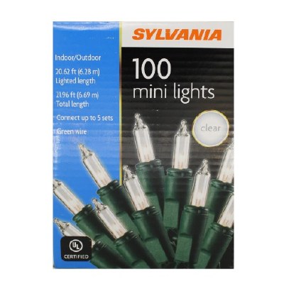 100 CT CLEAR MINI LIGHT SET