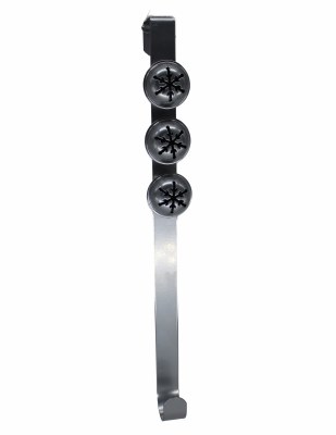 SILVER JINGLE BELL WREATH HANG