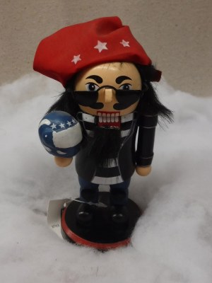 6"  BIKER NUTCRACKER