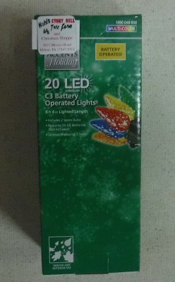 20 COUNT LED MULTI COLOR BATTERY OPERTED