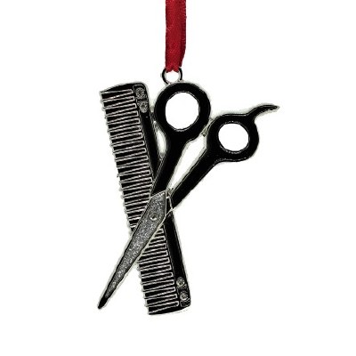 SCISSORS WITH COMB
