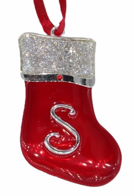 STOCKING WITH LETTER S