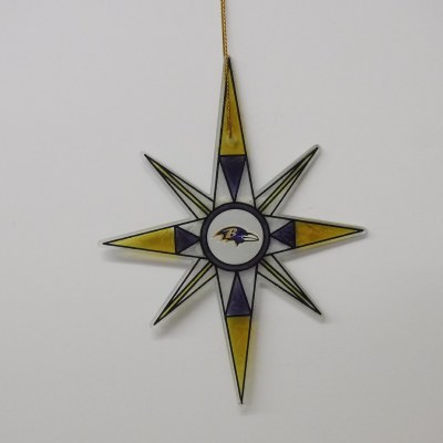 BALTIMORE RAVENS SNOWFLAKE