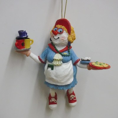 SNOWMAN WAITRESS