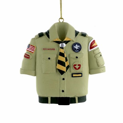 GREEN/TAN SCOUT SHIRT