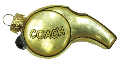 COACHES GOLD WHISTLE