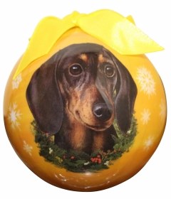 DACHSHUND BLACK BALL