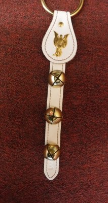 WHITE BELL STRAP ANGEL