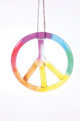 RAINBOW PEACE SIGN