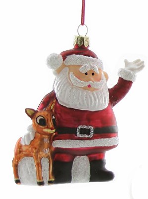 SANTA AND RUDOLPH