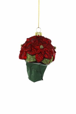 POINTSETTIA ORNAMENT