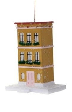 3 STORY BROWN HOUSE